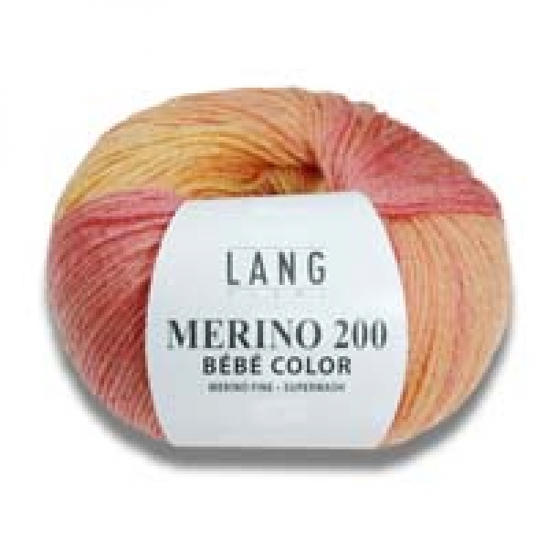 Merino 200 Bébé Color Farbe 0360 Merino 200 Bébé Color Farbe 0360