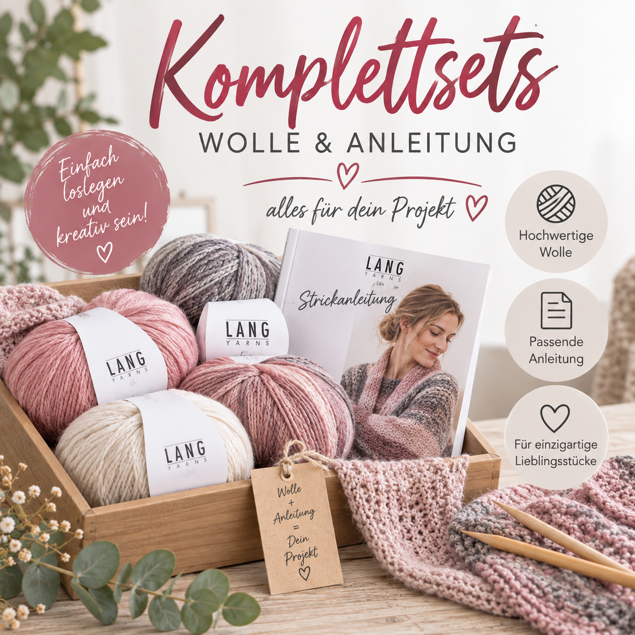 Komplettsets - Wolle + Anleitung category icon/image