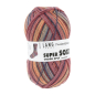 Preview: Super Soxx Color 4-fach  Farbe 0547 - PainterlySoxx Vermillion