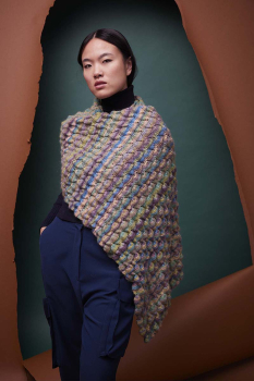 Strickset Dreickeckstuch Cheryl - Wolle und Anleitung
