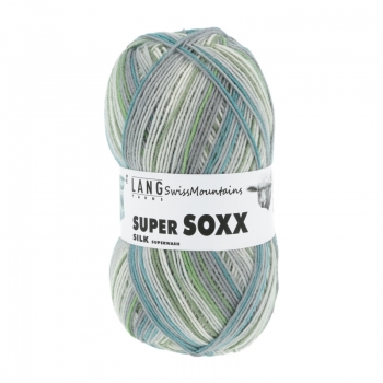 Super Soxx Silk Color 4-fach  Farbe 0408 Rigi