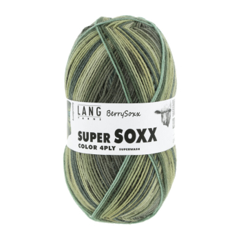 Super Soxx Color 4-fach  Farbe 0470  Berry Soxx  Gooseberry
