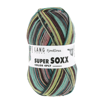 Super Soxx Color 4-fach  Farbe 0536 - Fjord Soxx Oslofjord