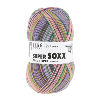 Super Soxx Color 4-fach  Farbe 0537 - Fjord Soxx Saltfjorden