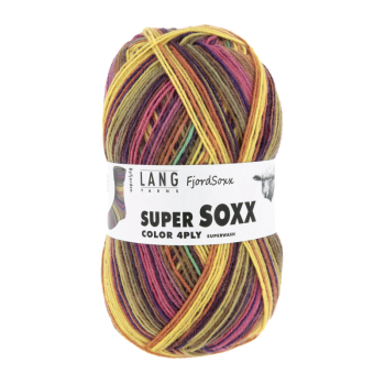Super Soxx Color 4-fach  Farbe 0538 - Fjord Soxx Byfjorden