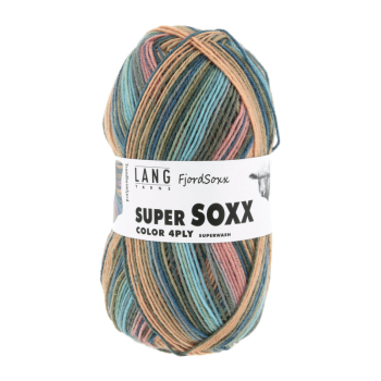 Super Soxx Color 4-fach  Farbe 0539 - Fjord Soxx Trondheimfjord