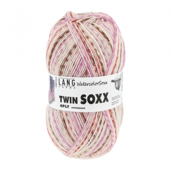 Twin Soxx 4-fach  Farbe 0457 Watercolor O'Keeffee