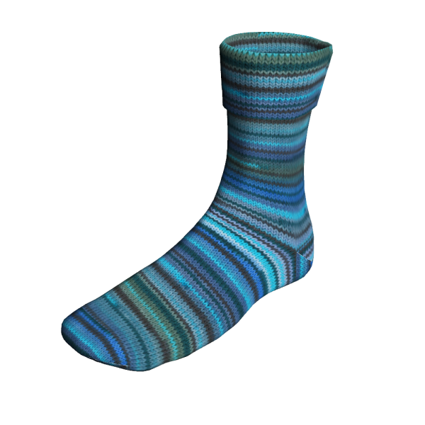 Super Soxx Color 4-fach  Farbe 0343