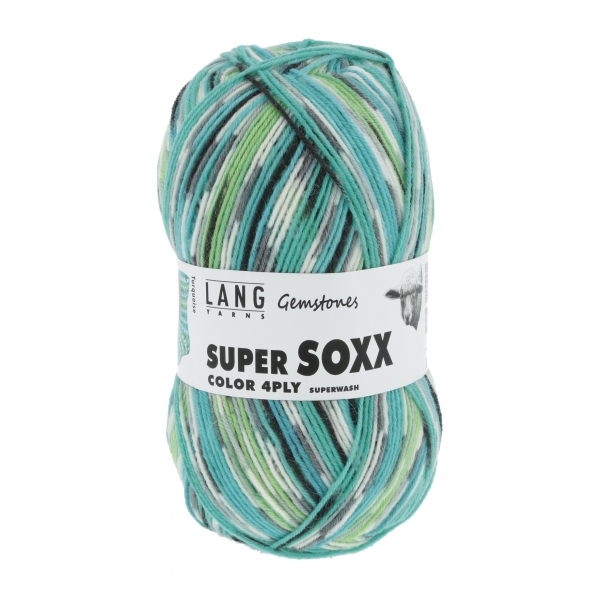 Super Soxx Color 4-fach  Farbe 0387