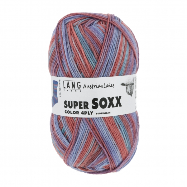 Super Soxx Color 4-fach  Farbe 0420 Neusiedlersee