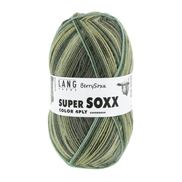 Super Soxx Color 4-fach  Farbe 0470  Berry Soxx  Gooseberry