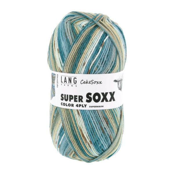Super Soxx Color 4-fach  Farbe 0542 - Cake Soxx AlmondCake