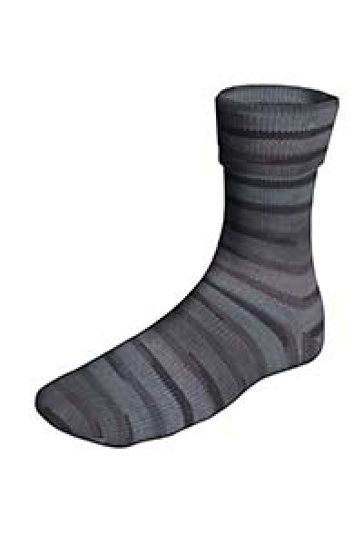 Super Soxx Color 4-fach  Farbe 0552 - PainterlySoxx Graphite